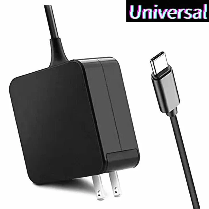 Wholesale 65W Type-C USB-C Laptop Charger for HP Lenovo Dell Chromebook Samsung - Image 1 of 4