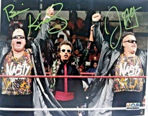 WWE WWF The Nasty Boys Signed 8x10 Photo JAG Sports Certified Knobbs & Sags - Picture 1 of 8