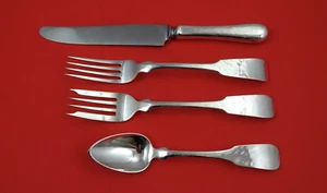 Fiddle by Porter Blanchard Sterling Silver Regular 4-pc Place Setting - Picture 1 of 2