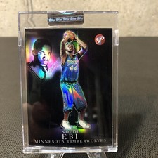 2003-04 Topps Pristine Refractor /149 Ndudi Ebi Rookie #178 Encased Timberwolves