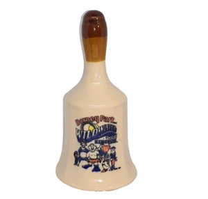 Vintage Dorney park WildWater Kingdom Souvenir Collectors Ceramic Bell Tom Rubel - Picture 1 of 9
