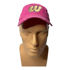 University of Wisconsin Badgers Adidas Stop Cancer NCAA Pink Women's Hat Cap