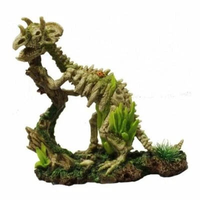 Jurassic Park Mr Tricky Dinosaur Aquarium Ornament Skeleton Fish Tank Decoration