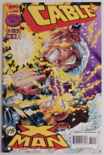 Cable #31 ~ MARVEL 1996 ~ DIRECT EDITION ~ WHITE PAGES ~ Cable vs X-Man ~