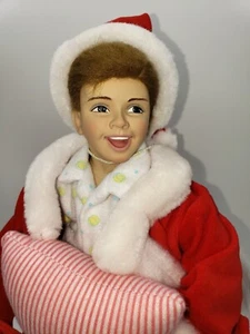 Ashton Drake Norman Rockwell Scotty spielt Santa 11" Puppe Design Weihnachten  - Bild 1 von 9