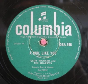 Cliff Richard & The Shadows 78 / A Girl Like You & Now`s The Time To...(03-0620) - Picture 1 of 2