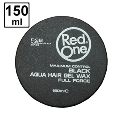 RedOne AQUA HAIR GEL WAX NEW BEST Full Force Black 5.1 oz - Image 1 of 3