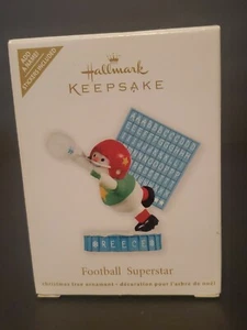 Hallmark Keepsake Ornamento 2011 Calcio Superstar NUOVO Pupazzo di Neve Personalizza - Foto 1 di 5