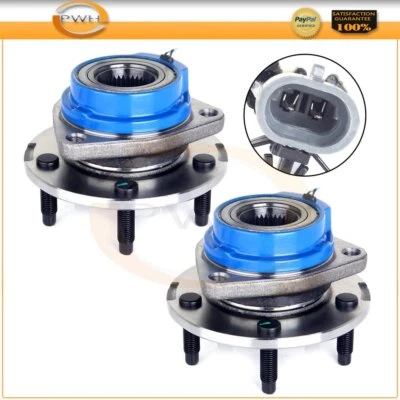 2 X Front Wheel Hub Bearing Assembly Fits 2000-2012 2013 Chevrolet Impala FWD Foto 1 de 4