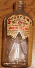Bouteille miniature vintage 1937 Seagrams Gin