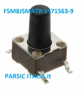 FSM8JSMATR SWITCH TACTILE SPST-NO 0.05A 24V, 6,0 x 6,0 1571563-9 ( = 25 PEZZI) - Bild 1 von 4