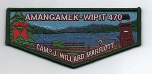Lodge 470 Flap (NCAC) - SA-? Camp J. Willard Marriott, ¡como nuevo! - Imagen 1 de 1