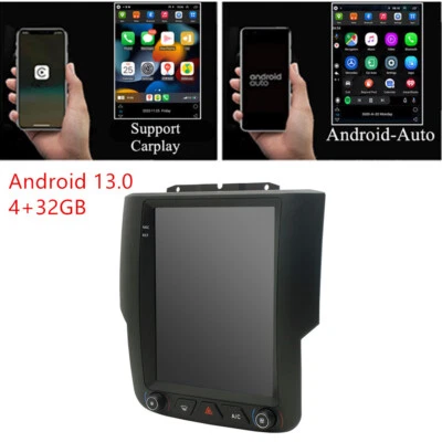 Для 2013-2018 RAM 1500-5500 Carplay стерео радио GPS головное устройство 9,7» Android 13.0 - Изображение 1 из 4