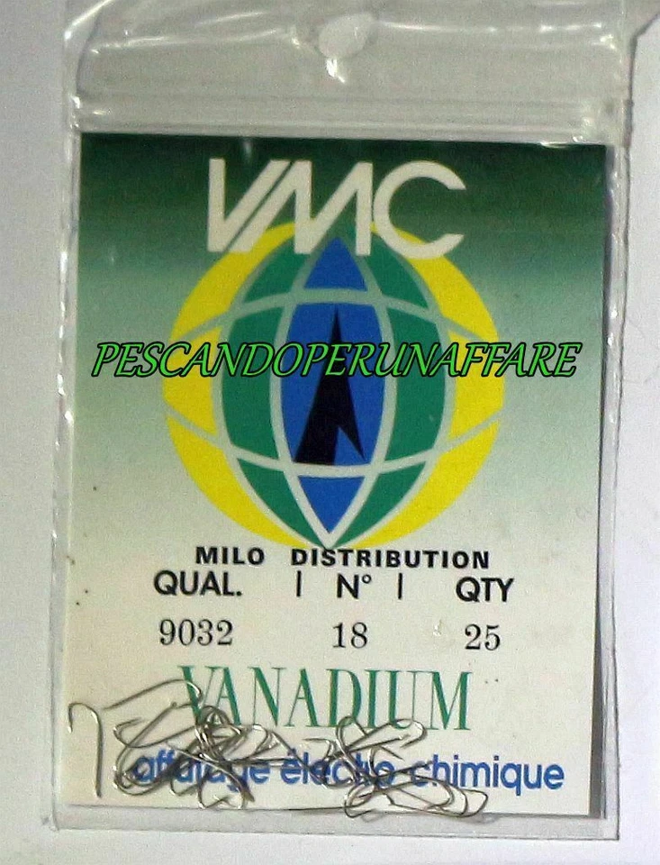 VMC VANADIUM HOOKS amo qual. 9032 colore argento - Immagine 1 di 1