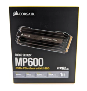 Corsair CSSDF1000GBMP600R2 Force Series MP600 1TB M.2 NVMe PCIe Gen4  SSD - Picture 1 of 5