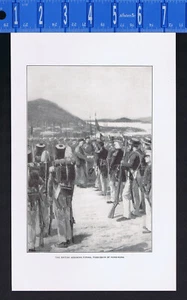 The British Assuming Formal Possession of Hong-Kong in 1842  -1901 Print - Picture 1 of 1