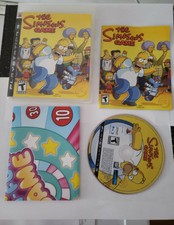 The Simpsons Game PS3 Playstation 3 Complete With Game, Manual & Poster - RARE