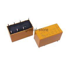 US Stock 10pcs HK19F-DC5V-SHG 1A 125V AC 2A 30V DC Power Relay 8Pin Coil DPDT