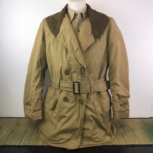 WWII US GI Mackinaw Coat 40 Wool shawl Jeep Original Belt WW2 excellent 1942 - Picture 1 of 23