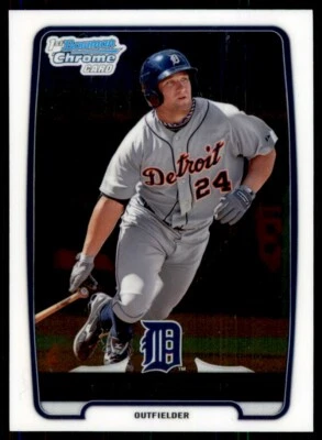 2012 Bowman Chrome Prospect Autographs Tyler Collins Detroit Tigers #BCP106 - Image 1 of 2
