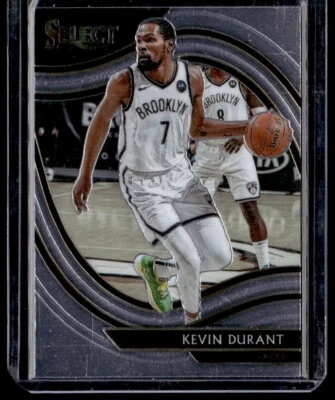 2020-21 Panini Select Kevin Durant Courtside #259 Brooklyn Nets - Image 1 of 2