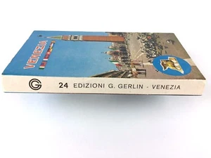 Fold-out Venice Booklet Travel Souvenir Color Photographs 24 images 5 Languages - Picture 1 of 7