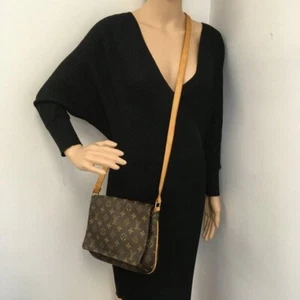 Authentic pre-owned LOUIS VUITTON Musette Tango Coated crossbody/shoulder/clutch - Picture 1 of 20