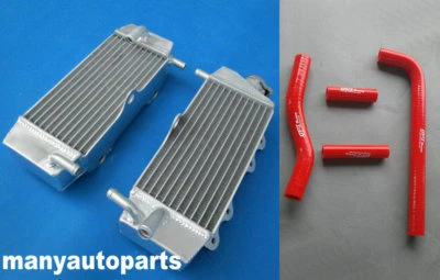 Yamaha YZ250F YZ 250 F 2001-2005 /WR250F 01-2006 02 03 04 05 radiator + RED hose - Изображение 1 из 4