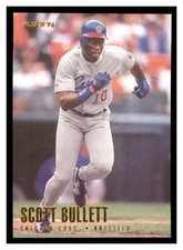 1996 Fleer #311 SCOTT BULLETT Chicago Cubs ~D9PP
