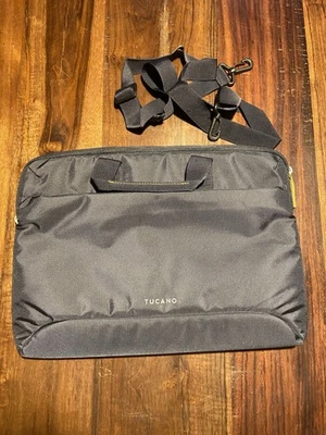 Сумка для ноутбука Tucano Smilza 15,6 или MacBook Pro 16 дюймов (темно-синий) с ремешком - Изображение 1 из 4