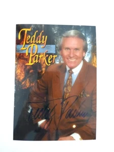 Teddy Parker -  - original Autogramm - ca. 15x10cm - Autogrammkarte - Bild 1 von 1