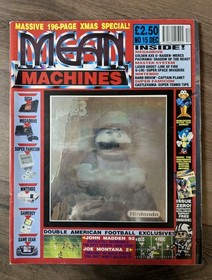 Mean Machines #15 - HTF Sega UK Magazine - Super Mario Bros. 3 Hologram Cover!!!