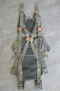 USed Jagdflieger Luftfahrt Lebensrettender Auswerfer Fallschirm Riemen JSS-18 - Bild 1 von 15