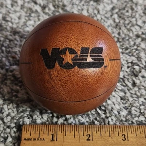 Tennessee Volunteers Vols Wood Basketball Display Decoration - Picture 1 of 5