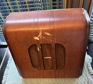 Vintage Rauland Wood Speaker Wall Mount School House Intercom - Picture 1 of 11