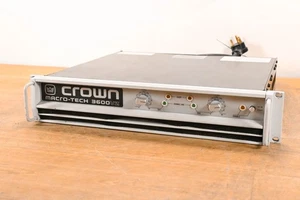 Crown Macro-Tech 3600VZ 2-Channel Power Amplifier CG01UKK - Picture 1 of 12