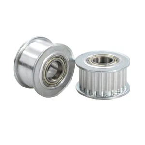 HTD8M Timing Belt Smooth Tooth Idler Drive Pulley 15 16 20 24 25 30 Tooth - Picture 1 of 5