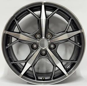 (1) Single Corvette C8 Trident FRONT 19x8.5 GRAY Wheel Rim OEM - Picture 1 of 20