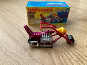 MATCHBOX SUPERFAST BOXED NO 49 CHOP SUEY CHOPPER LS 49-B BIKE TRIKE MINT IN BOX - Picture 1 of 4