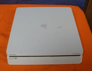 Sony PlayStation 4 Slim PS4 CUH-2015A White Gaming Console Body Only - Picture 1 of 12