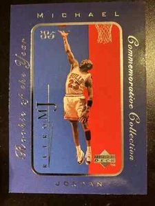 1996 UD Commemorative Collection Rookie Of The Year#31 Michael Jordan Bulls Mint - Picture 1 of 2
