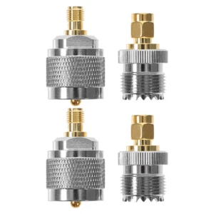 4pcs Assorted SMA To UHF Jack 259 Connectors To - Zdjęcie 1 z 12