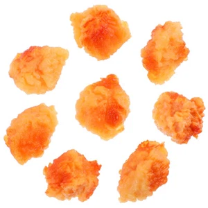 Set of 2 Modèle De Fleur Poulet Riz Nourriture Artificielle Pour L'affichage - Zdjęcie 1 z 12