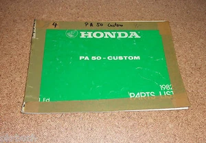 Teilkatalog Honda Pa 50 Custom Stand 04/1982 - Foto 1 di 1