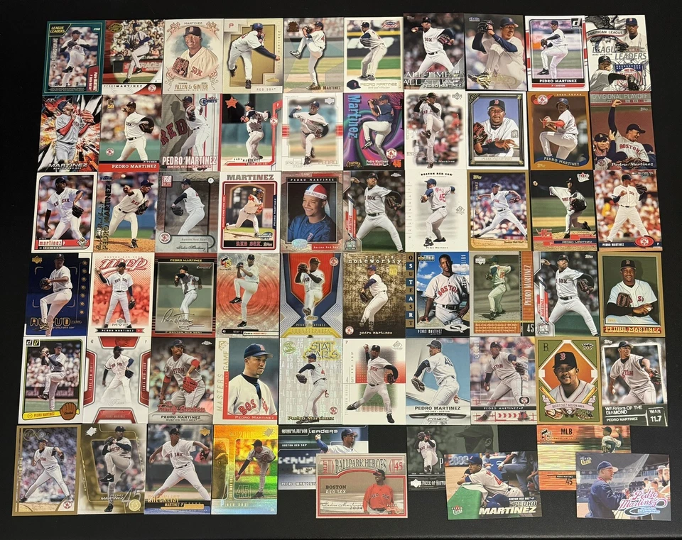 (60) Pedro Martínez Medias Rojas de Boston Lote #6 - Todos diferentes - Las mejores contrapartes Foto 1 de 1