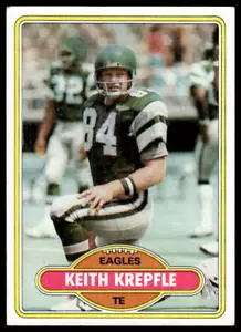 1980 Topps #32 Keith Krepfle Philadelphia Eagles - Picture 1 of 2