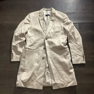 Boss Hugo Boss Men’s Trench Coat Beige - Picture 1 of 16