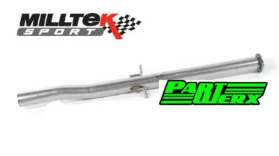 per Mini MK1 R52 Cooper S Cabrio Milltek Cat Scarico Posteriore Res Twi 76,2mm... - Immagine 1 di 3