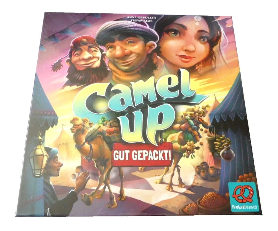 Camel Up - Gut gepackt! Brettspiel Pretzel Games NEU & OVP - Bild 1 von 3