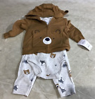 Baby Bear 3pc Hoodie Set, 9M - Just One You by Carter (Target Brand)